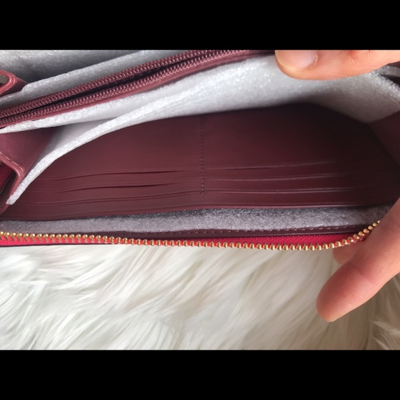 Coach Accordion Zip Wallet With Vintage - Picture 9 of 12